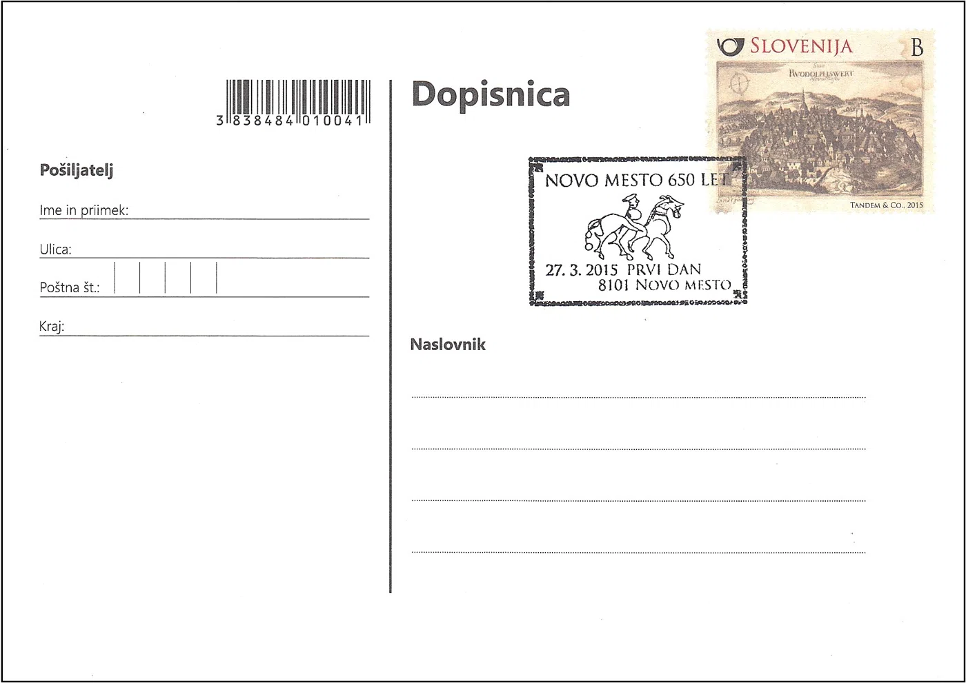 NOVO MESTO 650 LET